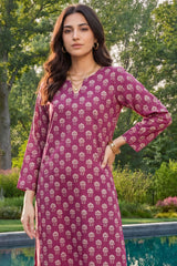 Rosaline By Tawakkal Stitched 2 Piece Digital Printed Lawn Vol-01 Suit-D-2673