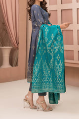 Jana By Tawakkal Unstitched 3 Piece Broshia Banarsi Lawn Collection'2024-D-2732