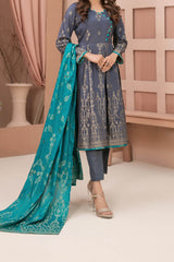 Jana By Tawakkal Unstitched 3 Piece Broshia Banarsi Lawn Collection'2024-D-2732