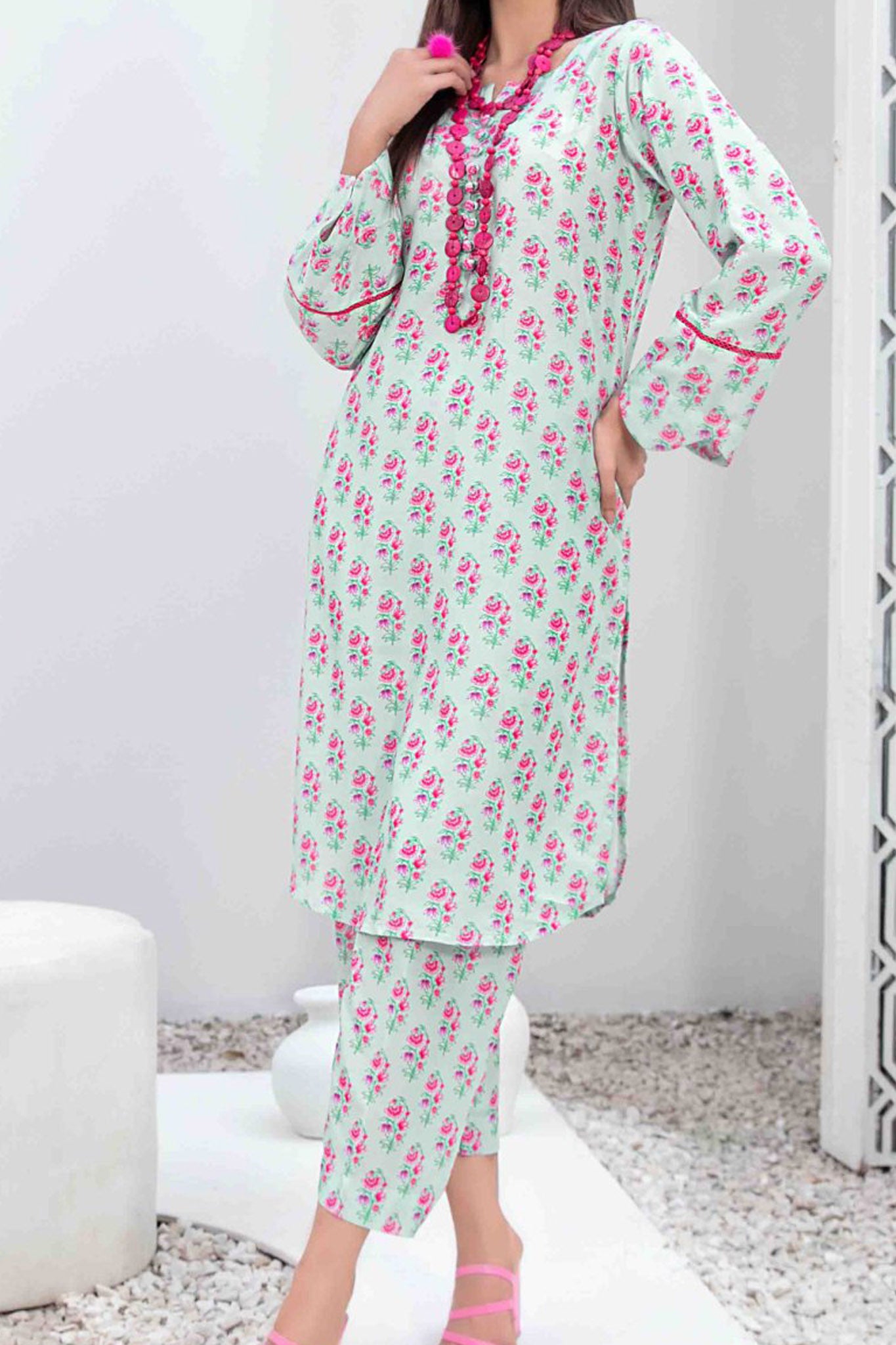 Zel By Tawakkal Unstitched 2 Piece Digital Printed Swiss Collection'2024-D-2820