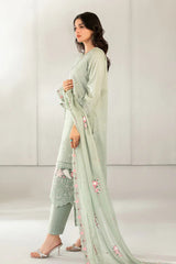 Azka By Tawakkal Stitched 3 Piece Emb Fancy Lawn Vol-1 Suit-D-2821