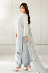 Azka By Tawakkal Stitched 3 Piece Emb Fancy Lawn Vol-1 Suit-D-2827