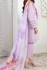 Emari By Tawakkal Stitched 3 Piece Cotton Jacquard Lawn Collection'2024-D-2862