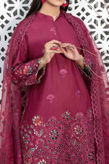 Rayleah By Tawakkal Unstitched 3 Piece Emb Schiffli Lawn Collection'2024-D-2926