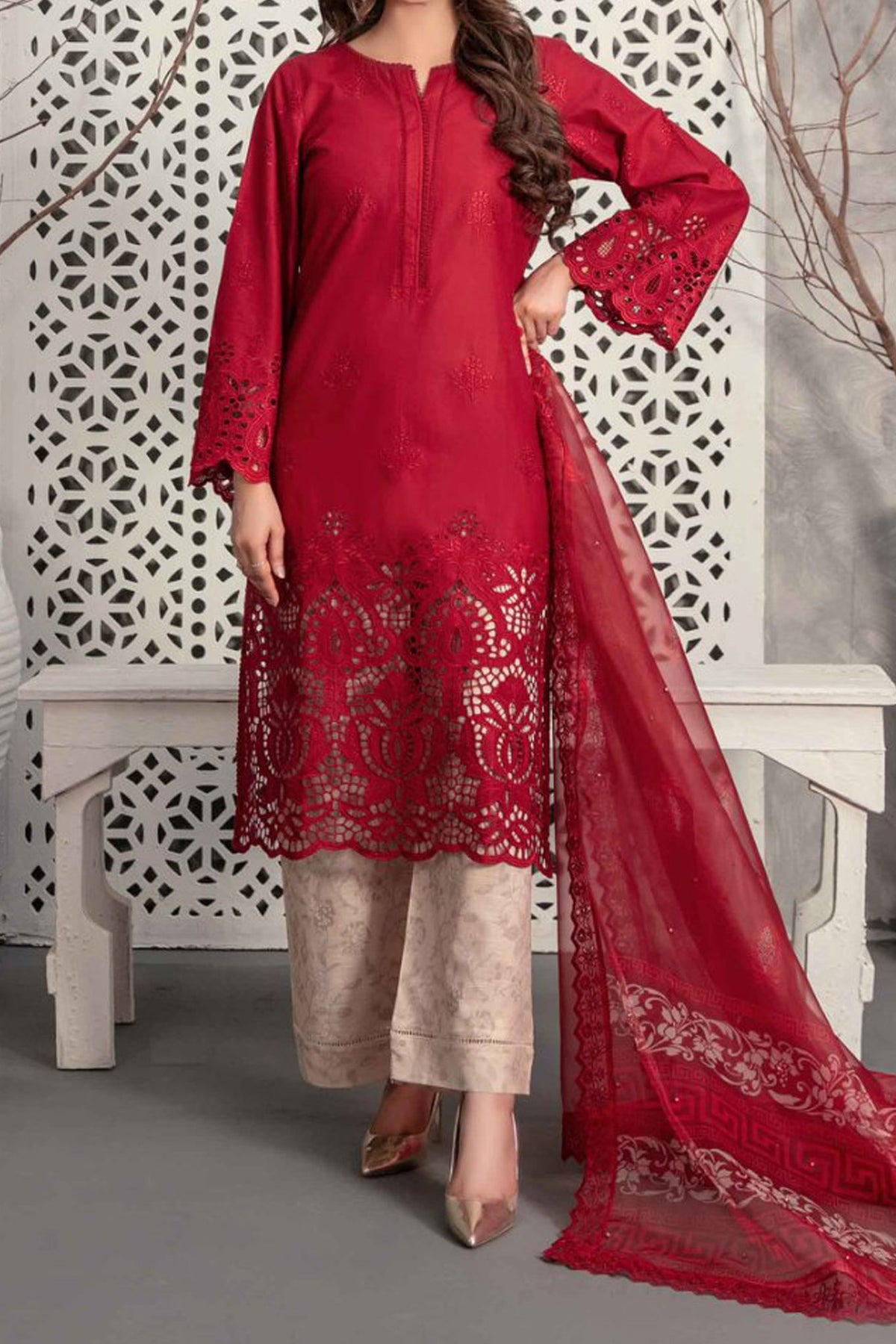 Lazinah By Tawakkal Unstitched 3 Piece Emb Lawn Collection'2024-D-2933