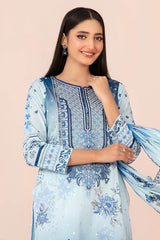 Jahzara By Tawakkal Unstitched 3 Piece Emb Fancy Lawn Vol-02 Eid Special Suit-D-3214