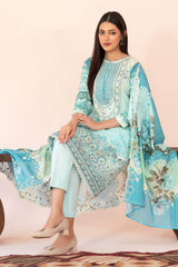 Jahzara By Tawakkal Unstitched 3 Piece Emb Fancy Lawn Vol-02 Eid Special Suit-D-3215