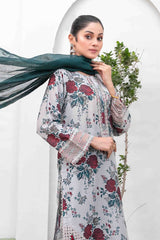 Analina By Tawakkal Stitched 3 Piece Emb Swiss Lawn Collection-D-3844