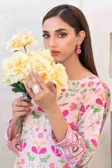 Damask By Tawakkal Stitched 2 Piece Digital Print Silk Collection-D-5203-Pink