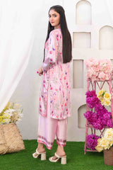 Damask By Tawakkal Stitched 2 Piece Digital Print Silk Collection-D-5206-Pink