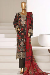 Signature By Sada Bahar Stitched 3 Piece Festive Vol-01 Suit-D-7734 K.GREEN