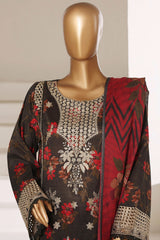 Signature By Sada Bahar Stitched 3 Piece Festive Vol-01 Suit-D-7734 K.GREEN