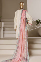 Eclair By Sada Bahar Stitched 3 Piece Emb Lawn Vol-02 Suit-D-797-CREAM