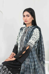 Zarminay by Tawakkal Unstitched 3 Piece Print & Emb Lawn Collection'2023-Z-8676