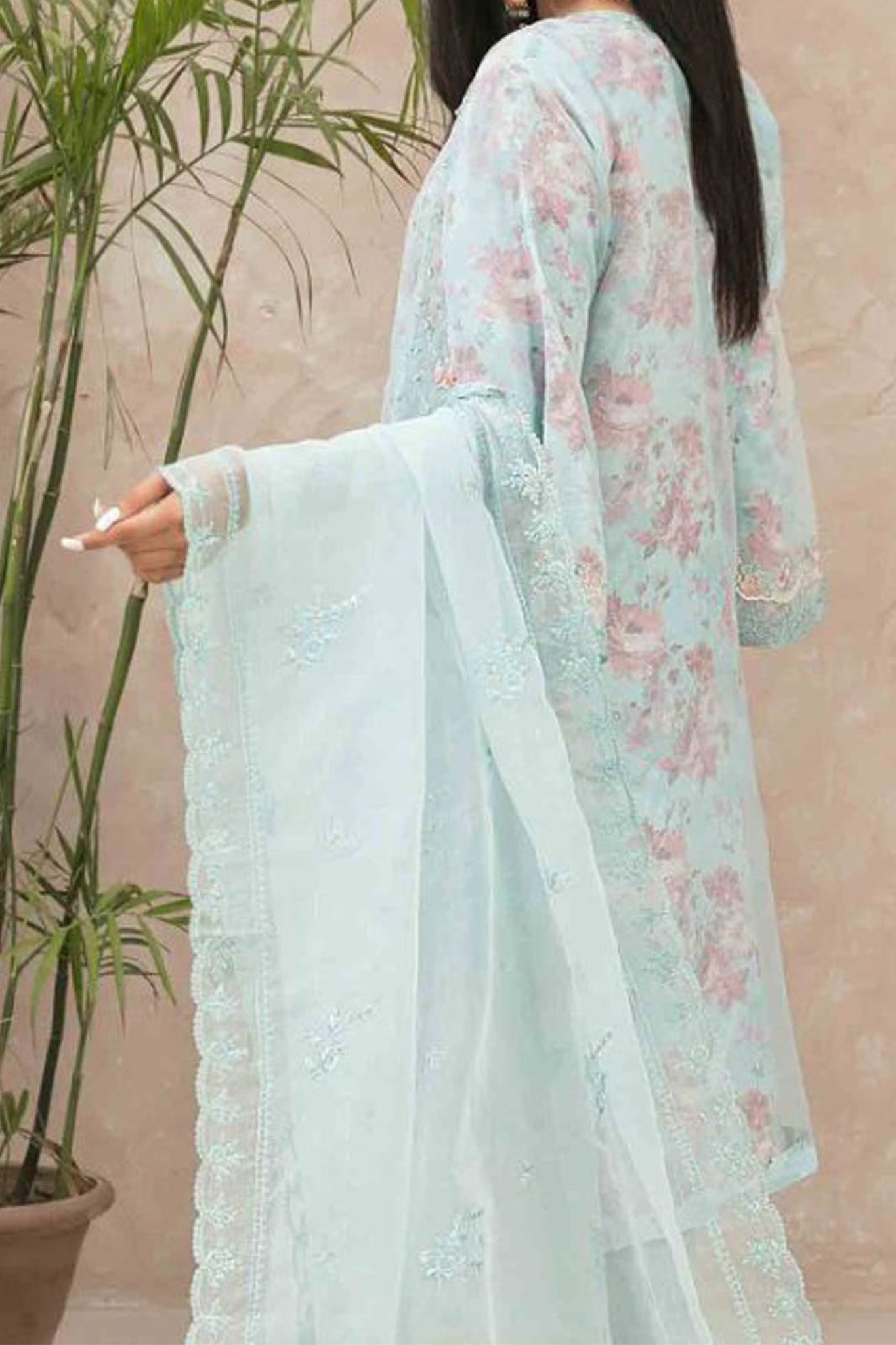 Amavi by Tawakkal Stitched 3 Piece Fancy Embroiderd Collection'2023-A-9086