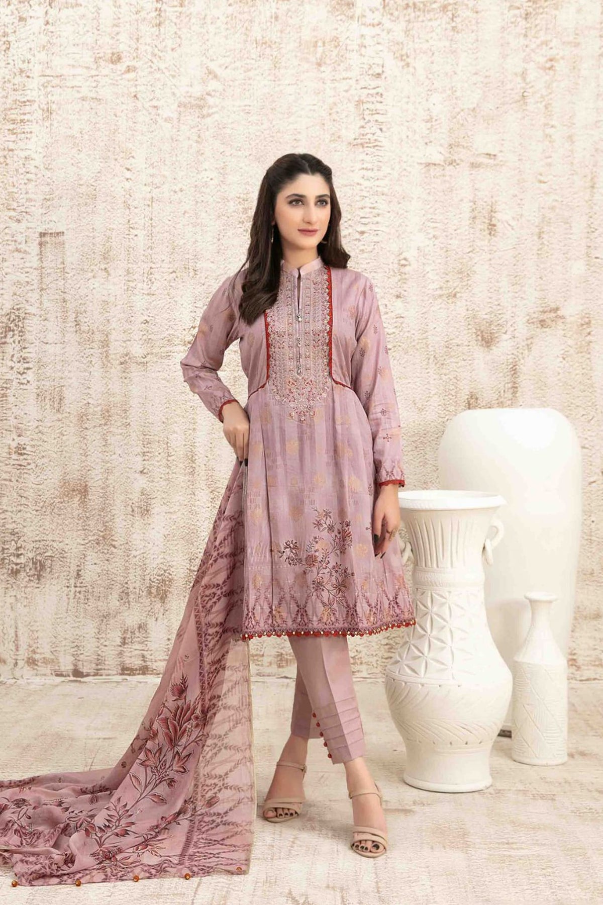 Sersha by Tawakkal Unstitched 3 Piece Broshia Digital Print Lawn Collection'2023-S-9147
