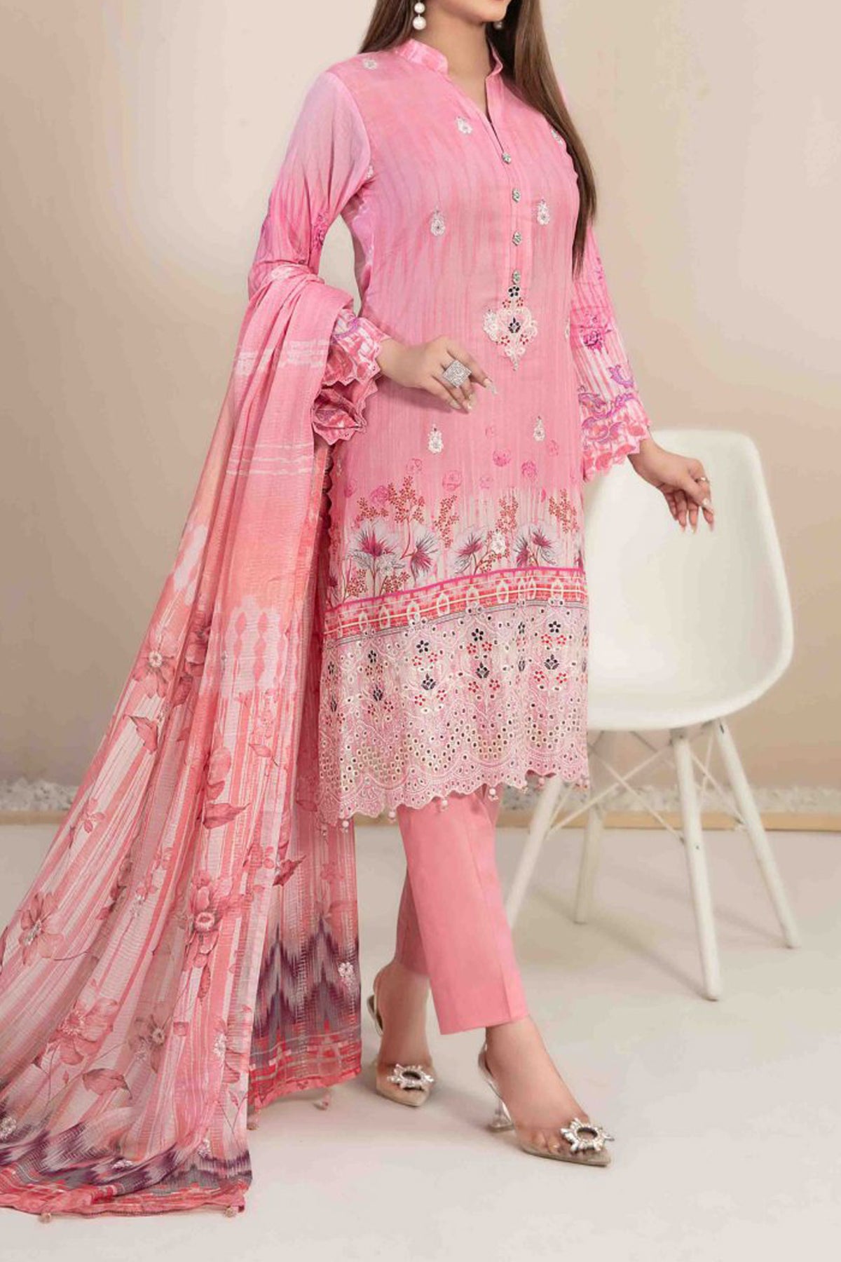 Roha By Tawakkal Unstitched 3 Piece Digital Lawn Collection'2024-D-9321