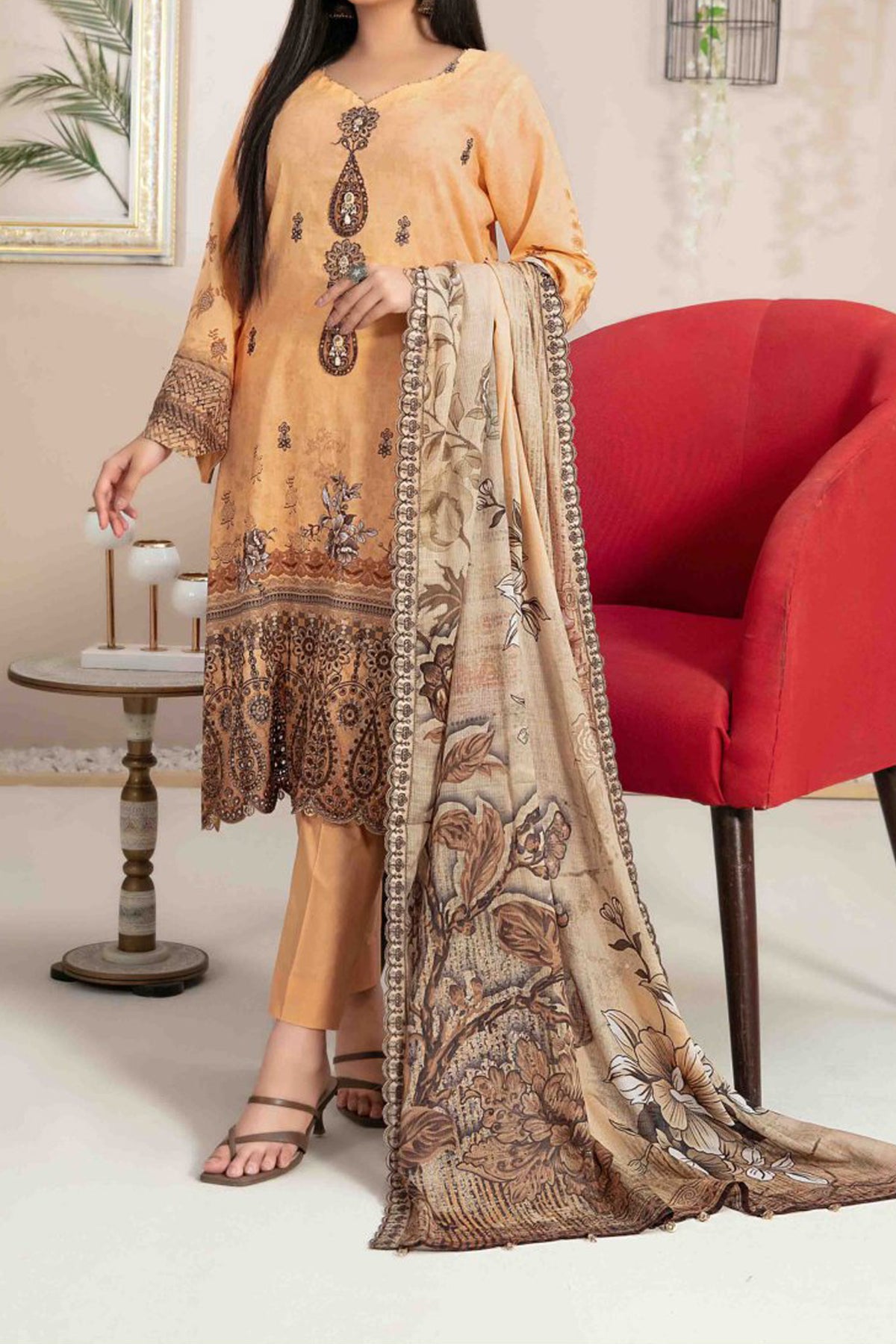 Roha By Tawakkal Unstitched 3 Piece Digital Lawn Collection'2024-D-9323