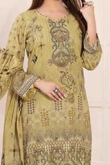 Roha By Tawakkal Unstitched 3 Piece Digital Lawn Collection'2024-D-9325