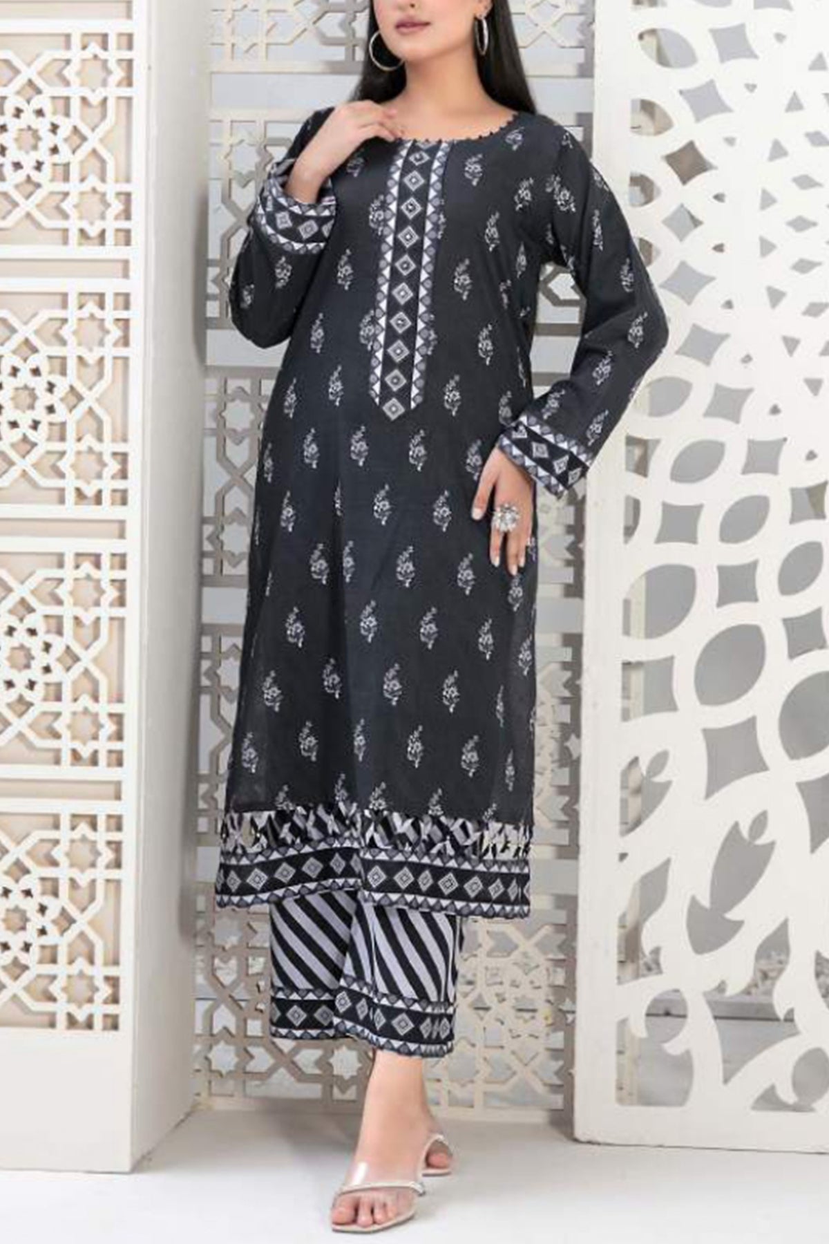 Sombre By Tawakkal Unstitched 2 Piece Digital Printed Lawn Collection'2024-D-9376