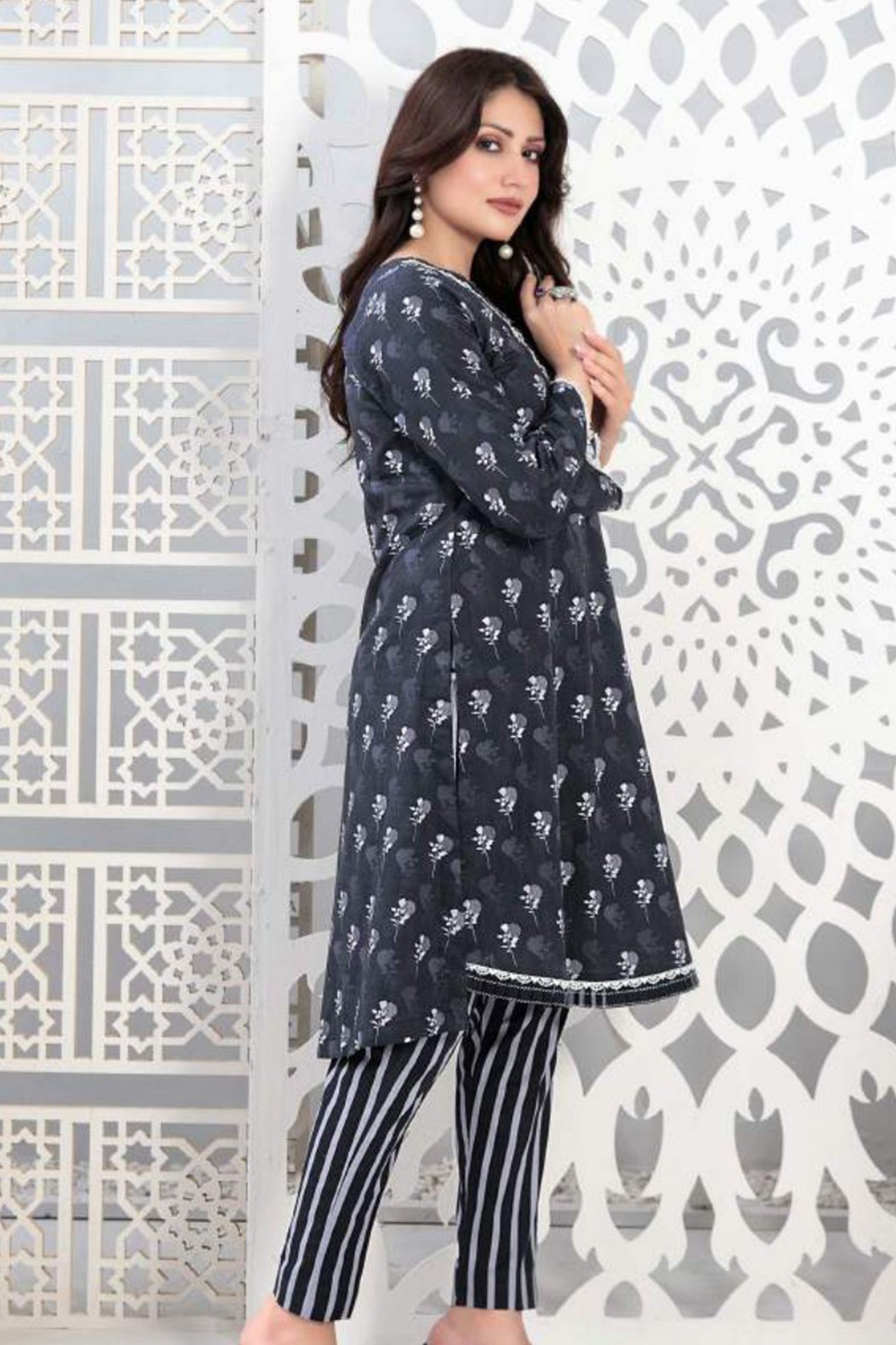 Sombre By Tawakkal Unstitched 2 Piece Digital Printed Lawn Collection'2024-D-9377