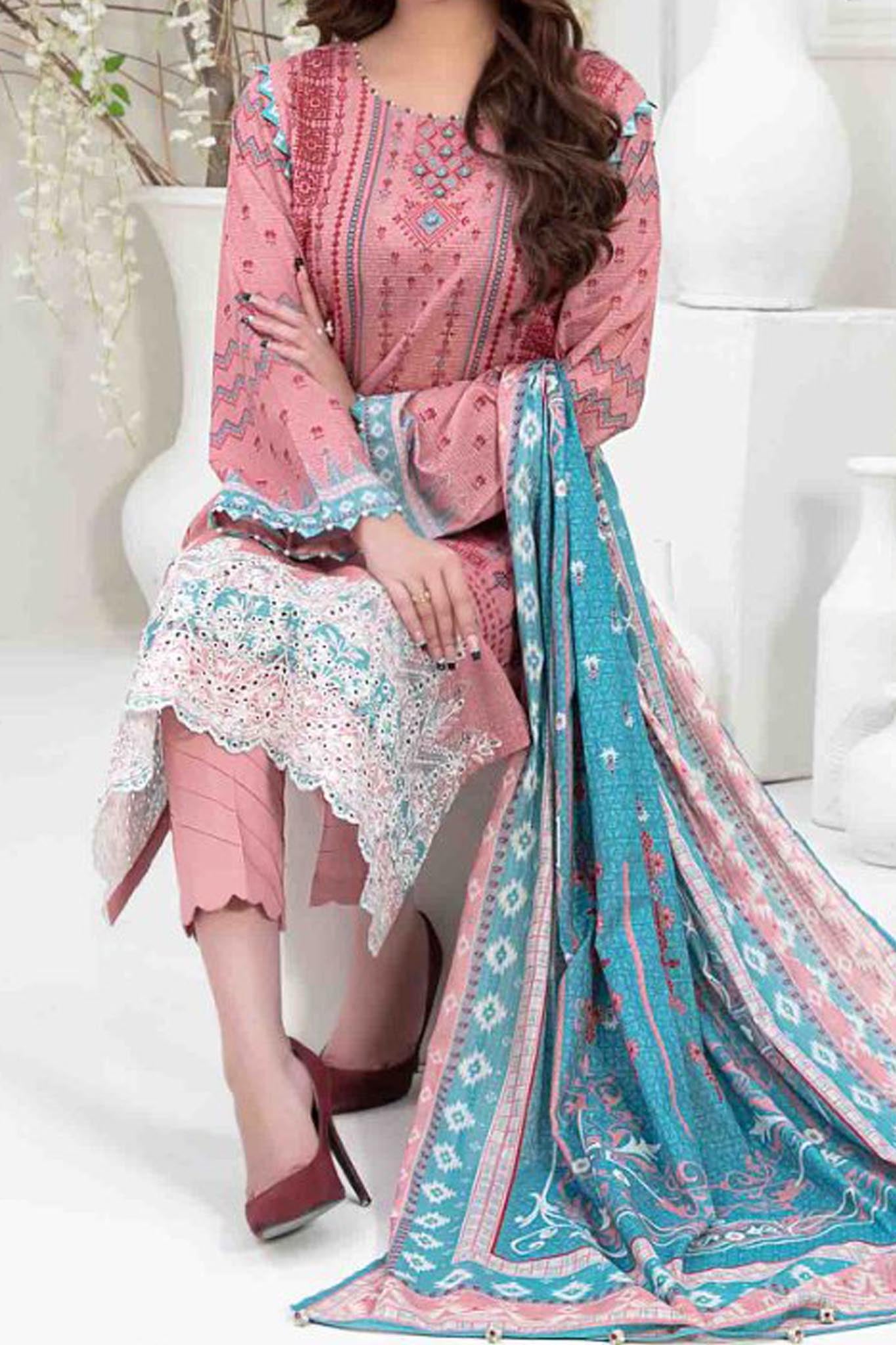 Afsara By Tawakkal Unstitched 3 Piece Digital Lawn Collection'2024-D-9377