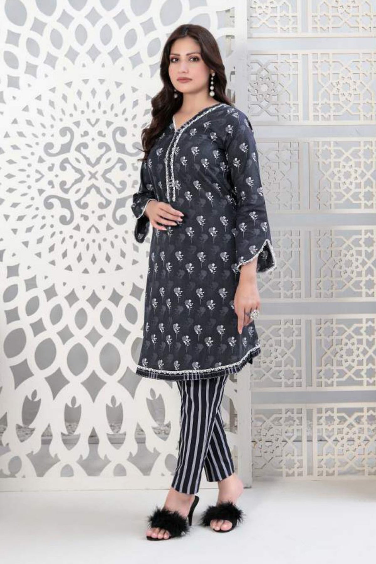 Sombre By Tawakkal Unstitched 2 Piece Digital Printed Lawn Collection'2024-D-9377