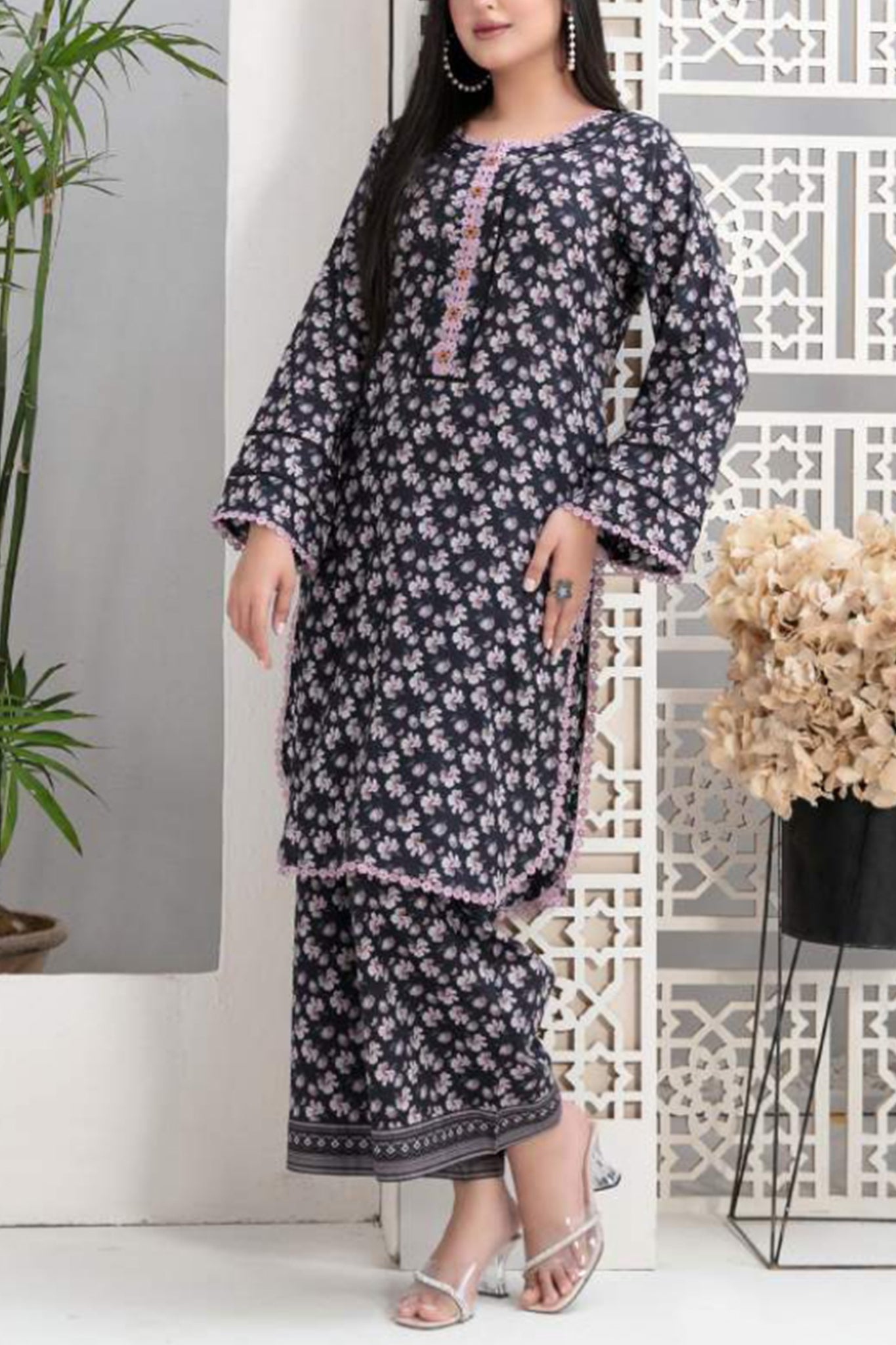 Sombre By Tawakkal Unstitched 2 Piece Digital Printed Lawn Collection'2024-D-9380