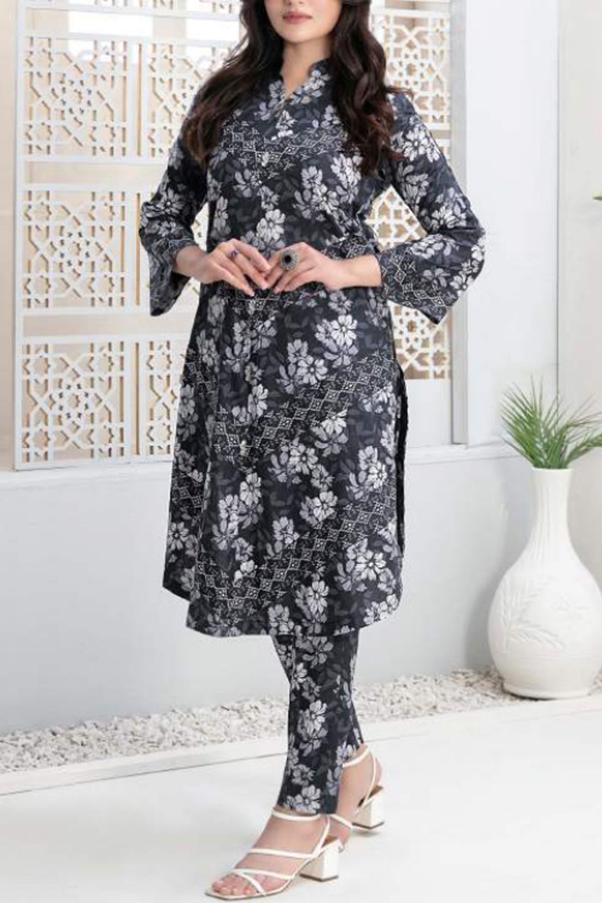 Sombre By Tawakkal Unstitched 2 Piece Digital Printed Lawn Collection'2024-D-9384