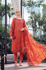 Maria B Unstitched 3 Piece Luxury Eid Lawn Collection'2023-D-03