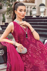 Maria B Unstitched 3 Piece Pure Silk Chiffon Collection'2023-MPC-107