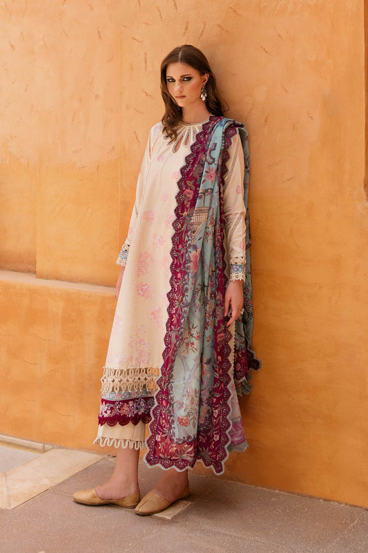 Rezene by Republic Unstitched 3 Piece Summer Lawn Vol II Collection'2023-D-01-B