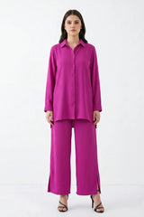 Amna Ali Nawaz Stitched 2 Piece-Fuchsia
