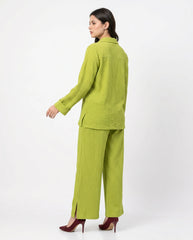 Amna Ali Nawaz Stitched 2 Piece-Electric Lime