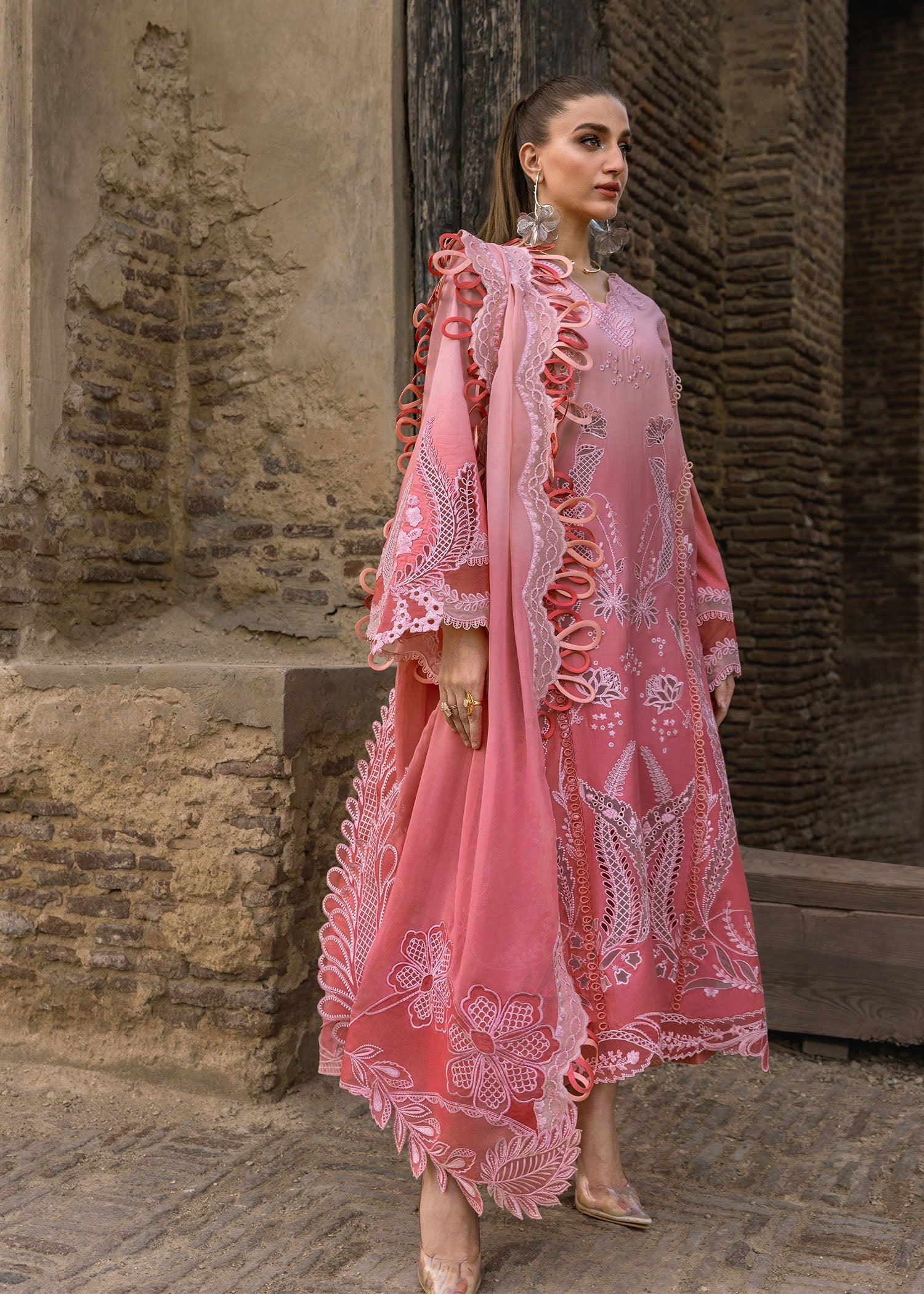 Tasawar By Crimson Unstitched 3 Piece Luxury Lawn Collection'2025-D-01-B-All Things Ombre