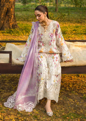 Tasawar By Crimson Unstitched 3 Piece Luxury Lawn Collection'2025-D-02-B-Petals And Promises