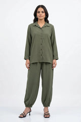 Amna Ali Nawaz Stitched 2 Piece-Forest