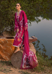 Tasawar By Crimson Unstitched 3 Piece Luxury Lawn Collection'2025-D-03-A-Mirror Garden