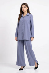 Amna Ali Nawaz Stitched 2 Piece-Ash