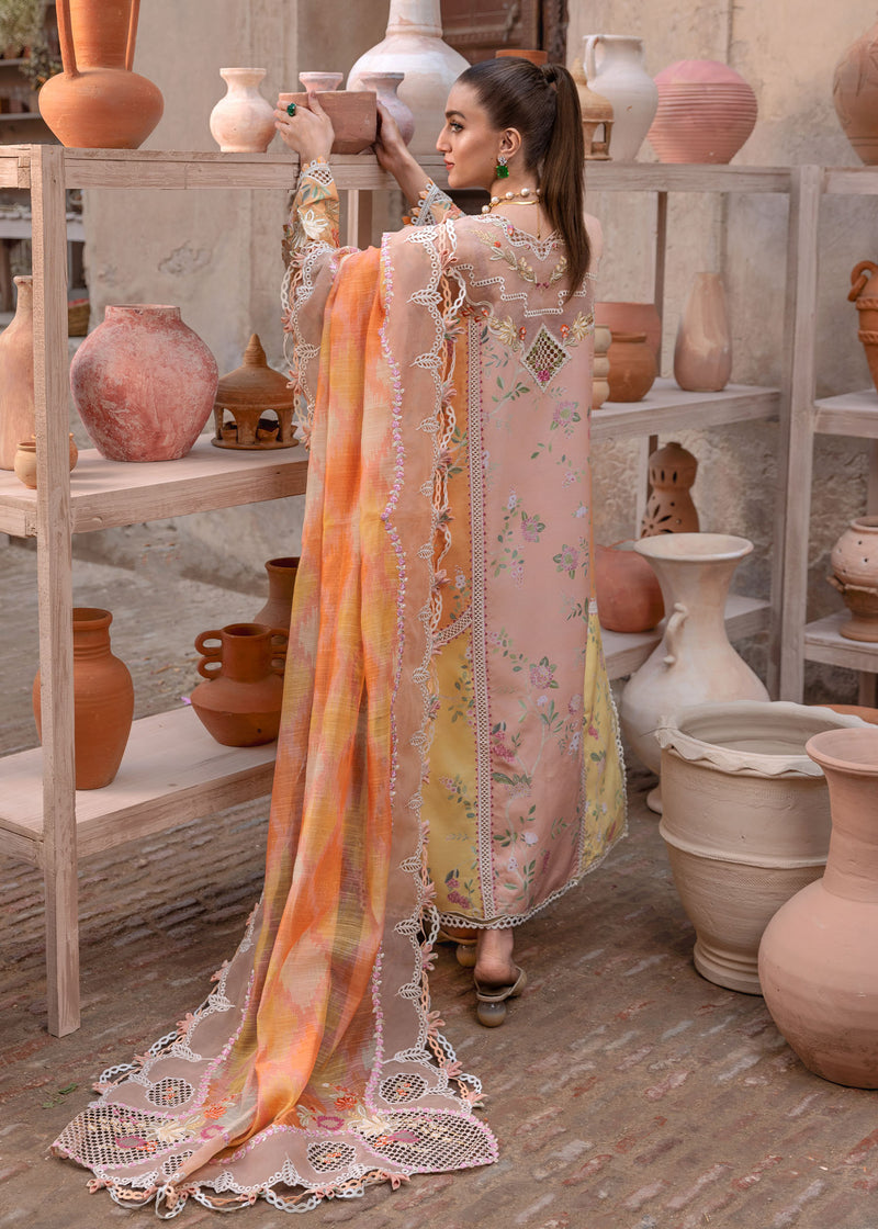 Tasawar By Crimson Unstitched 3 Piece Luxury Lawn Collection'2025-D-04-B-Bonjour And Bloom