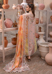 Tasawar By Crimson Unstitched 3 Piece Luxury Lawn Collection'2025-D-04-B-Bonjour And Bloom