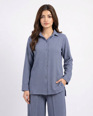 Amna Ali Nawaz Stitched 2 Piece-Ash