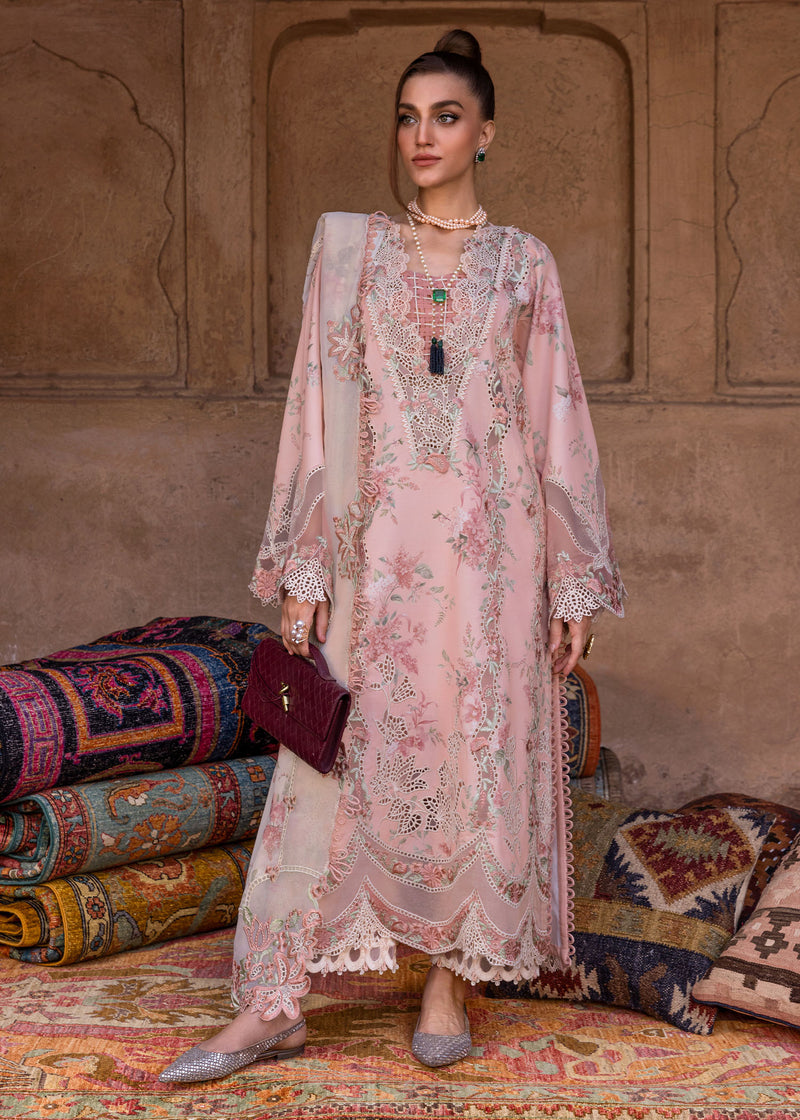 Tasawar By Crimson Unstitched 3 Piece Luxury Lawn Collection'2025-D-05-A-Lavender Fall