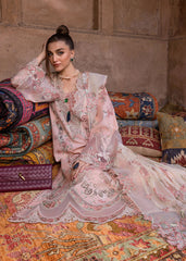 Tasawar By Crimson Unstitched 3 Piece Luxury Lawn Collection'2025-D-05-A-Lavender Fall