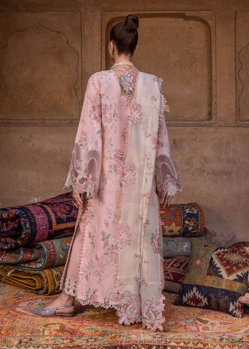 Tasawar By Crimson Unstitched 3 Piece Luxury Lawn Collection'2025-D-05-A-Lavender Fall