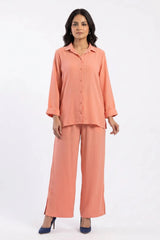 Amna Ali Nawaz Stitched 2 Piece-Peaches