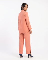 Amna Ali Nawaz Stitched 2 Piece-Peaches