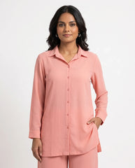 Amna Ali Nawaz Stitched 2 Piece-Peaches