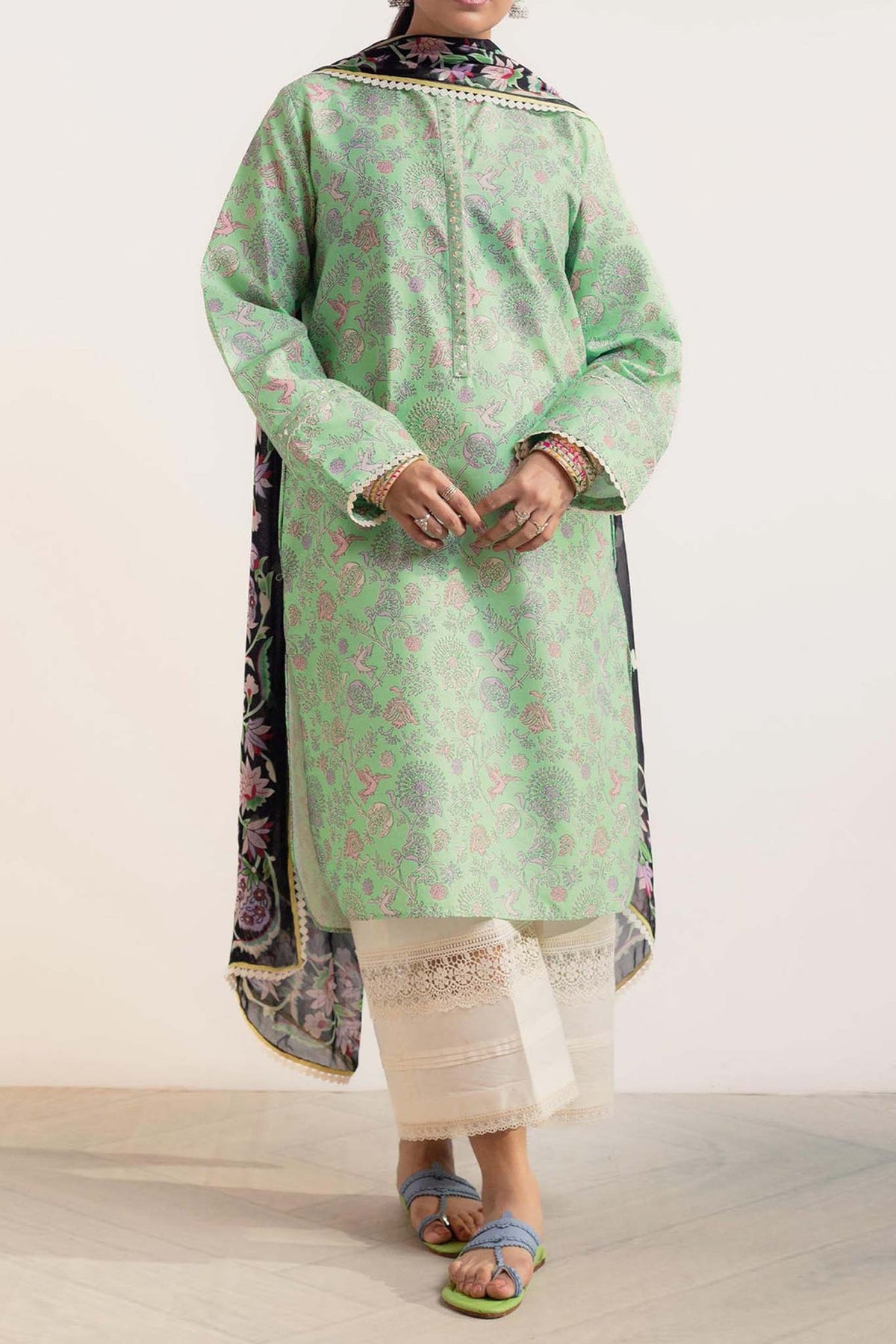 Coco Prints by Zara Shahjahan Unstitched 3 Piece Lawn Collection'2024-D-06-Mehak
