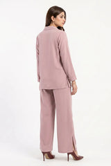 Amna Ali Nawaz Stitched 2 Piece-Dusty Rose
